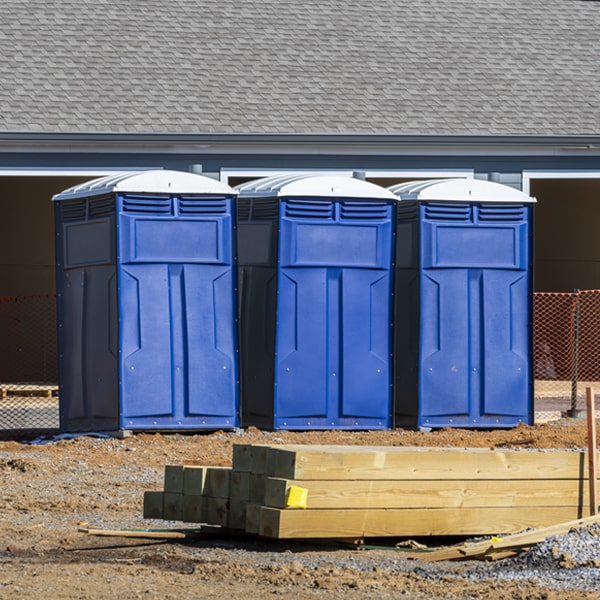 how do you dispose of waste after the portable restrooms have been emptied in Ayrshire IA